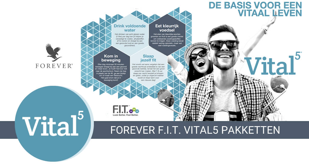 Forever Aloë vera - Forever F.I.T. Vital5 pakketten